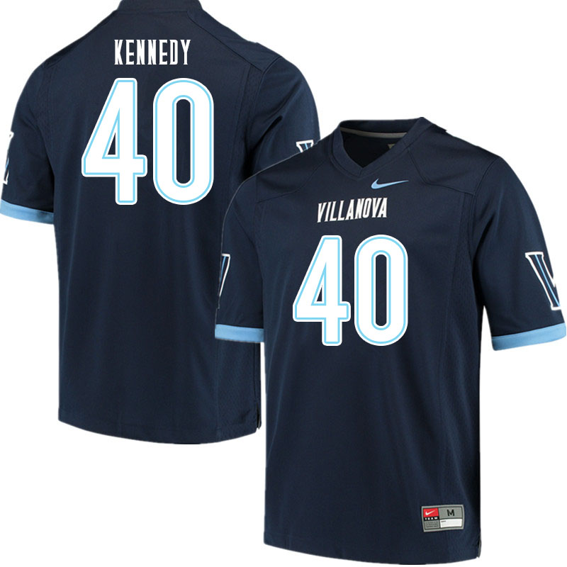 Men #40 Colin Kennedy Villanova Wildcats College Football Jerseys Sale-Navy